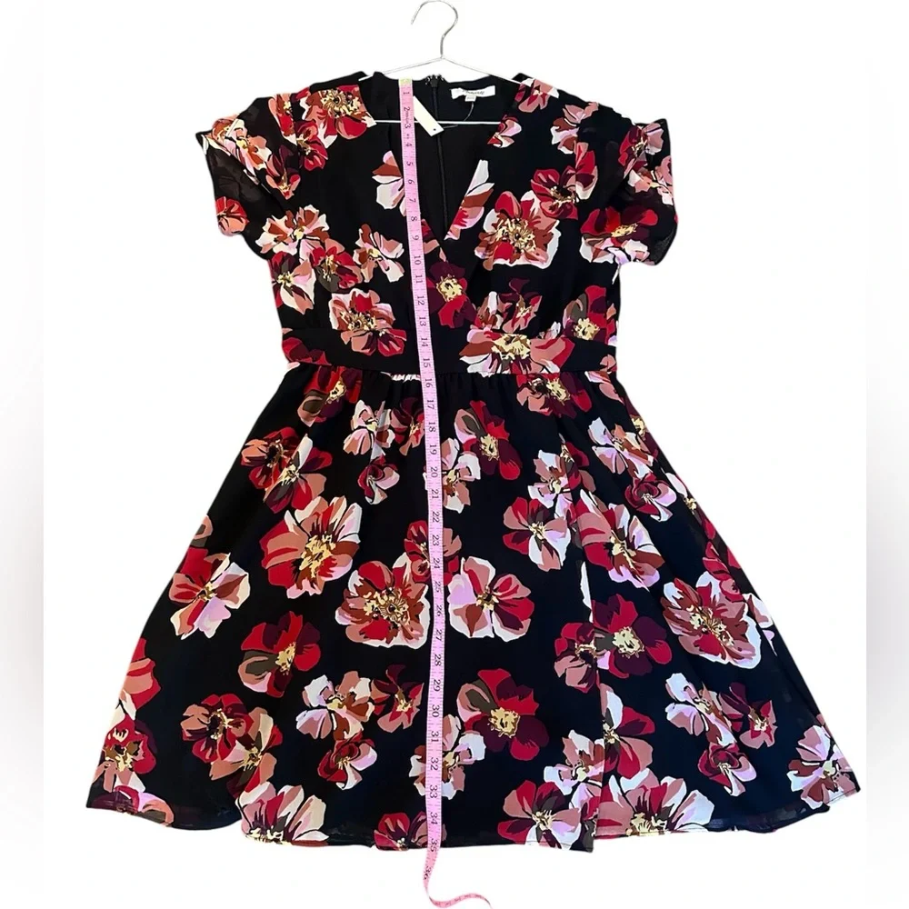 Madewell Tulip Sleeve Mini Dress in French Rose - Picture 5 of 11